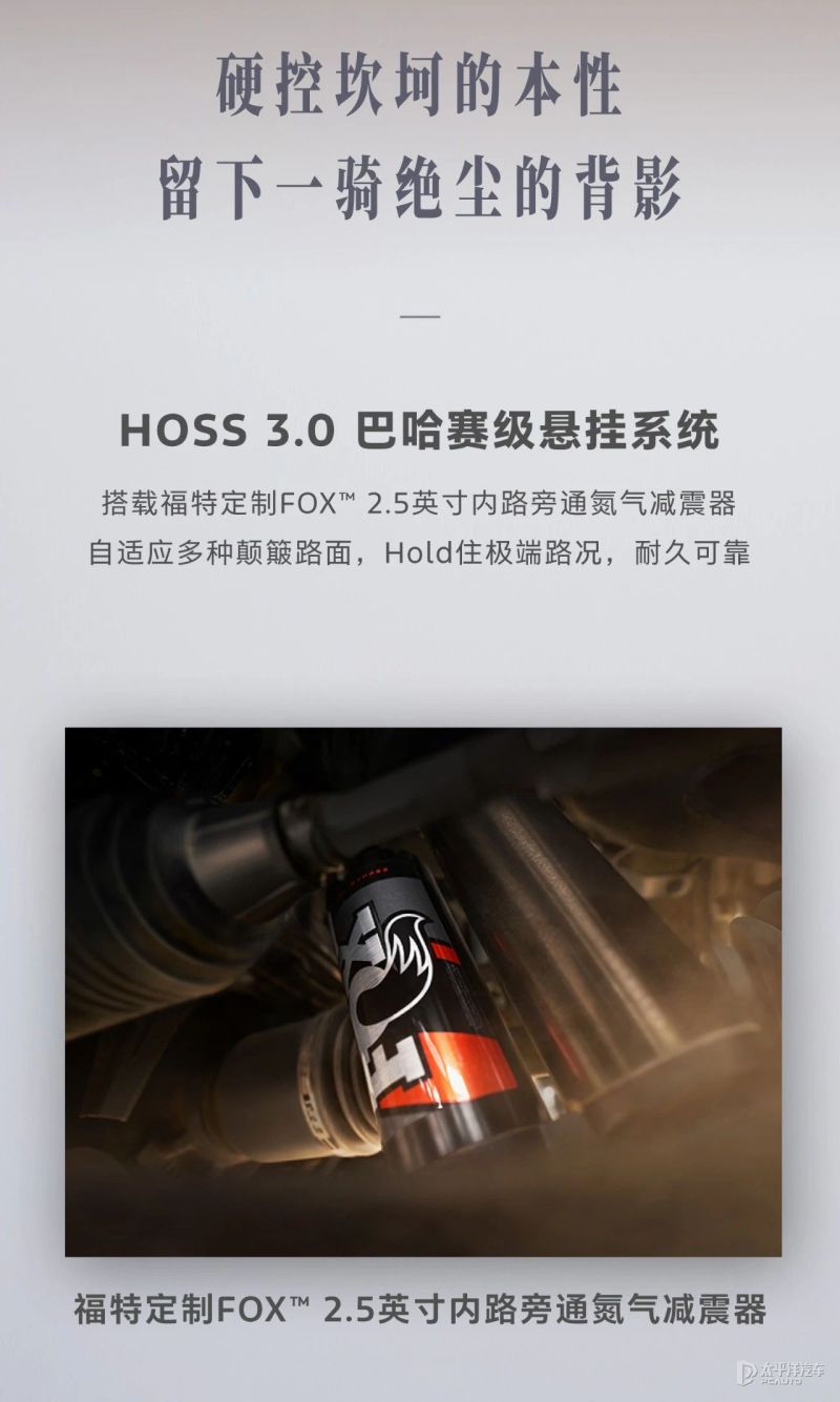 售49.88万元 硬核配置 原厂可飞坡 福特烈马大沙丘限量定制版上市