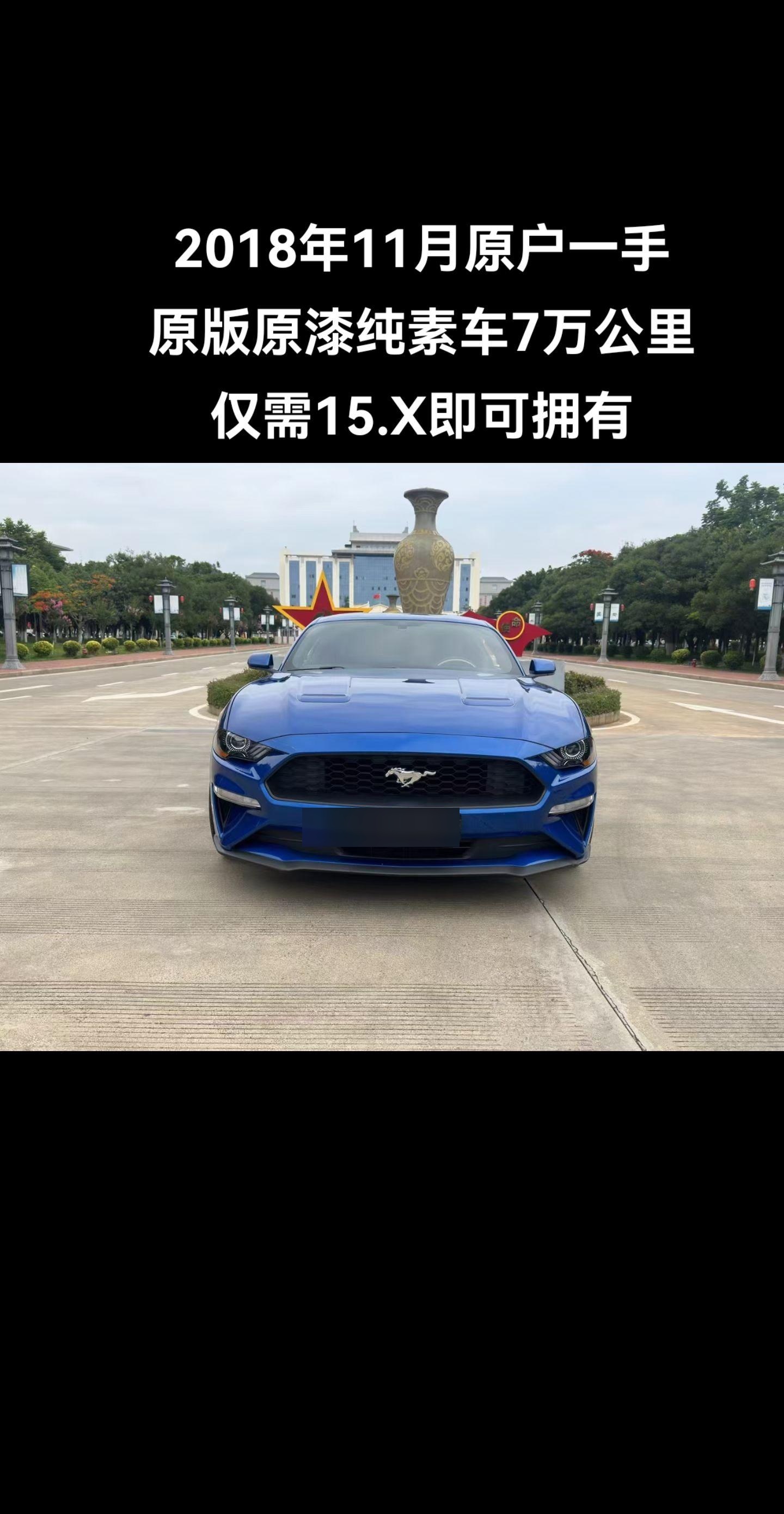 购野马加版享17万优惠 欢迎前来试驾